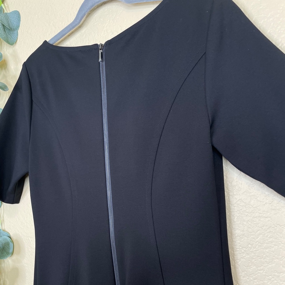 Brooks Brother Black Dress Knee Length w/ Pockets - Picture 9 of 14